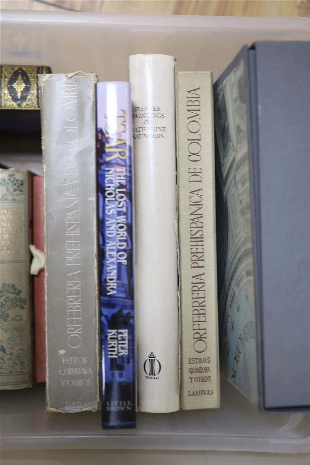 A quantity of books to include Barons and Kings, and Admirals Memories, The Flowers in the Gardens of Japan, Flower Paintings of